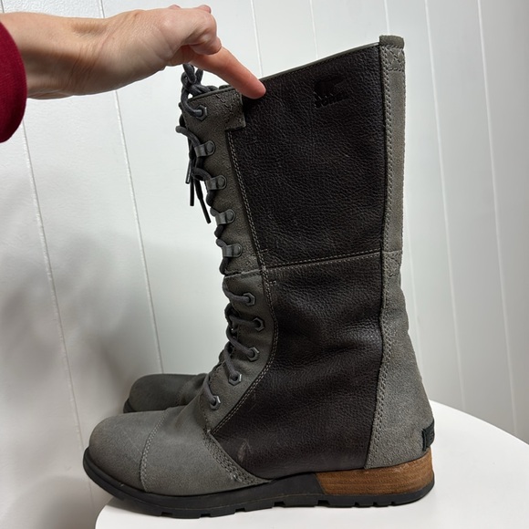 Sorel major maverick grey boots women’s 10 - Picture 3 of 7